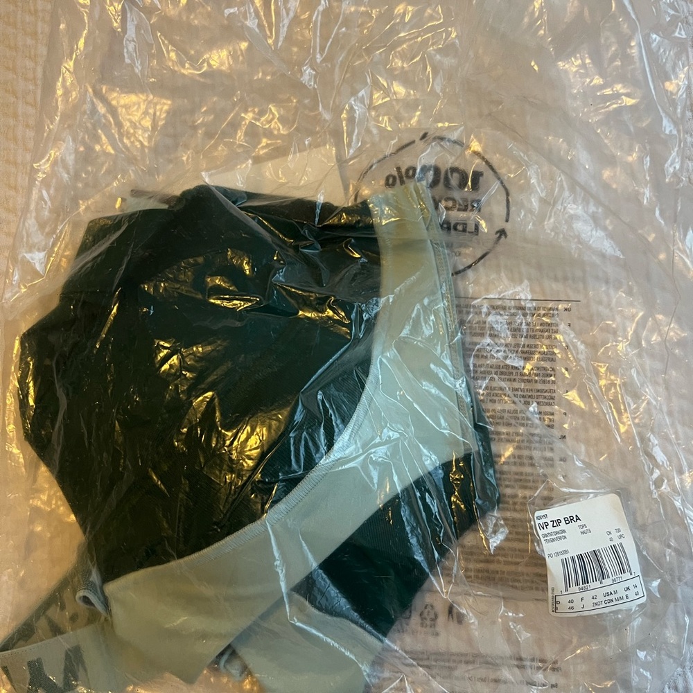 ADIDAS X IVY PARK DRIP 2 ZIP FRONT SPORTS BRA NWT - Picture 5 of 5